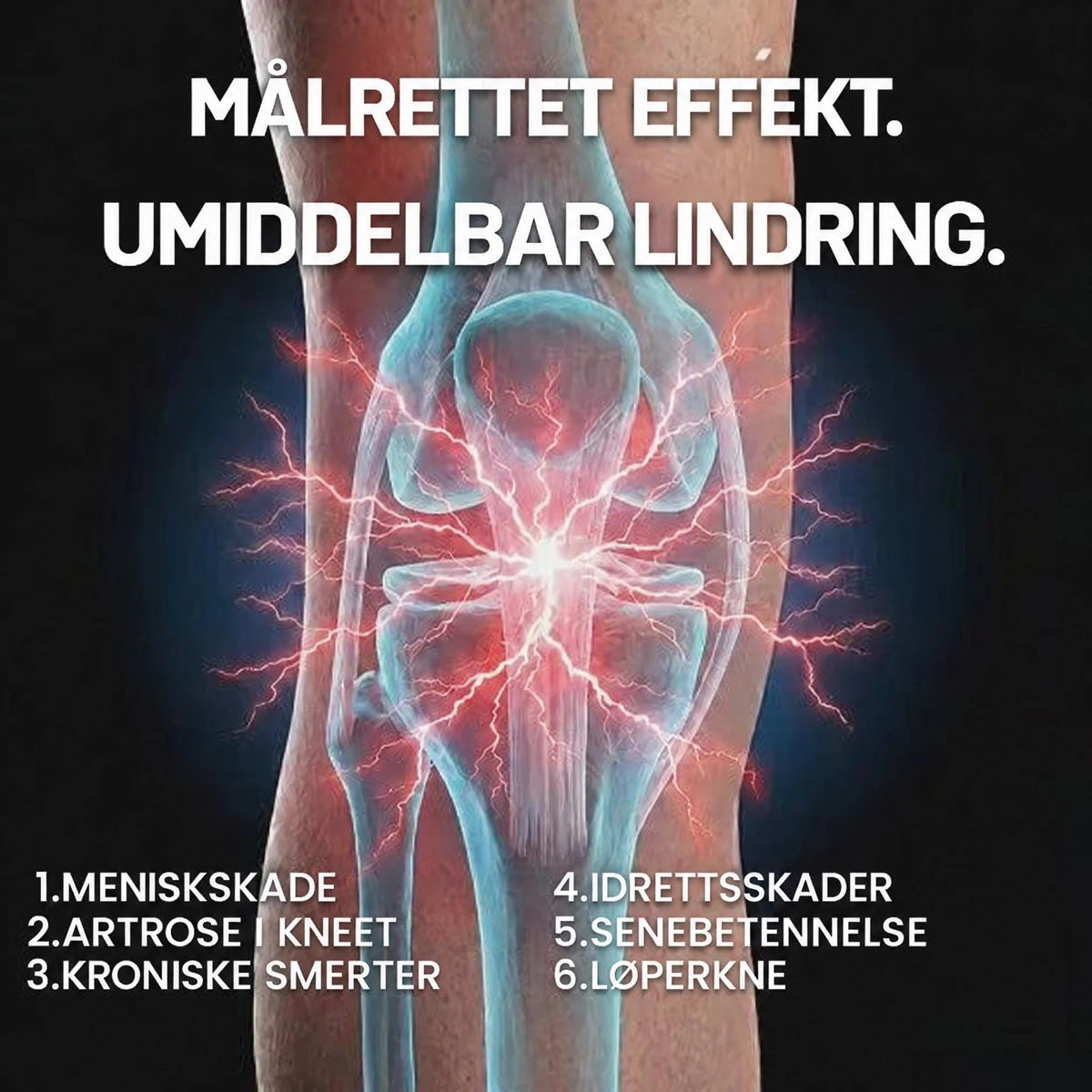 Målrettet effekt, umiddelbar lindring